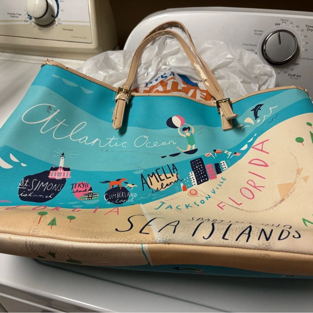 Adorable Spartina 449 Sea Islands Tote - Picture 2 of 5